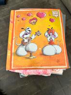 Diddl map vol met diverse Diddl blaadjes, Ophalen of Verzenden, Verschillende figuren, Gebruikt, Papier, Kaart of Schrift