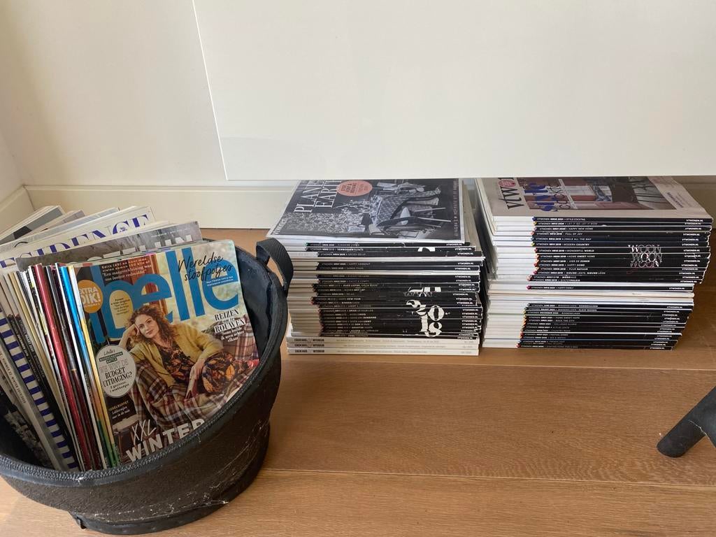 Tijdschriften, VT Wonen etc., Ophalen, Zo goed als nieuw, Metaal, Cd's