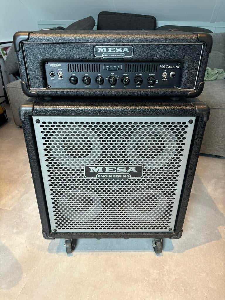 Mesa Carbine M6 Bass versterker + kabinet (4x10), Muziek en Instrumenten, Versterkers | Bas en Gitaar, Ophalen, Gebruikt, Basgitaar