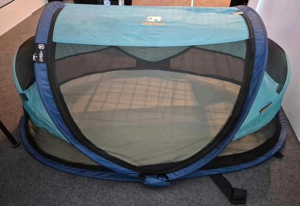 Reiswieg Deryan baby deluxe (t/m 2 jaar) met tas en matrasje, Ophalen, Zo goed als nieuw, Reisbedje