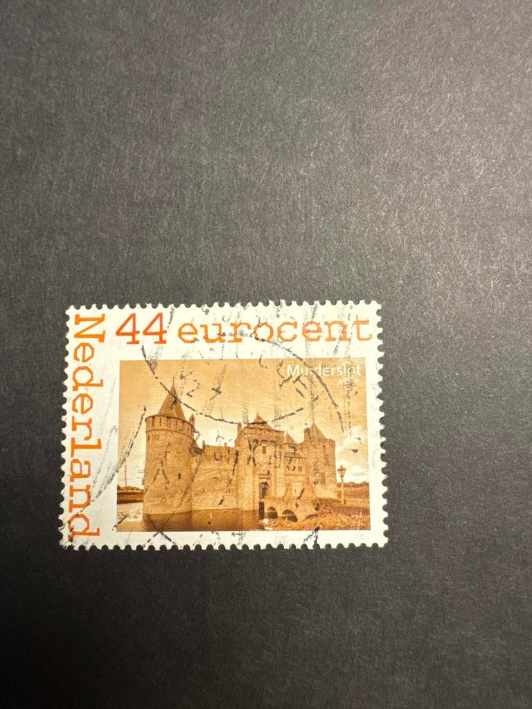 Persoonlijke Nederland postzegel 44 eurocent Muiderslot, Postzegels en Munten, Postzegels | Nederland, Ophalen of Verzenden, Na 1940