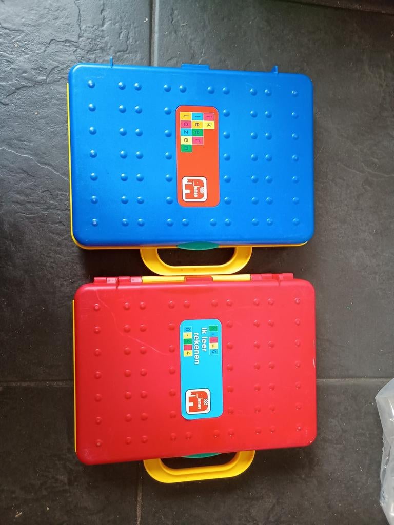 Jumbo Ik Leer Lezen & Ik Leer Rekenen Koffers, Ophalen of Verzenden, Gebruikt, Taal en Lezen