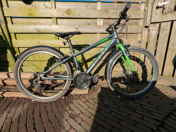 Bulls Pulsar 24 inch mtb met vaste voorvork, Fietsen en Brommers, Fietsen | Jongens, Gebruikt, 24 inch, Handrem, Versnellingen