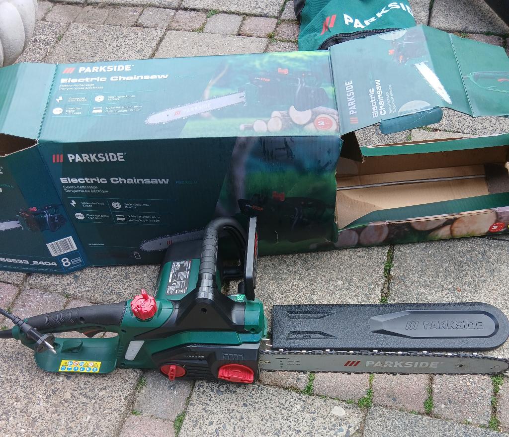 Parksite kettingzaag, Ophalen, Zo goed als nieuw, Overige soorten, Parkside