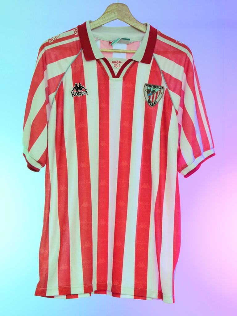 Atletic Bilbao 1995/1997 Thuis Shirt XL, Maat XL, Ophalen of Verzenden, Zo goed als nieuw, Shirt