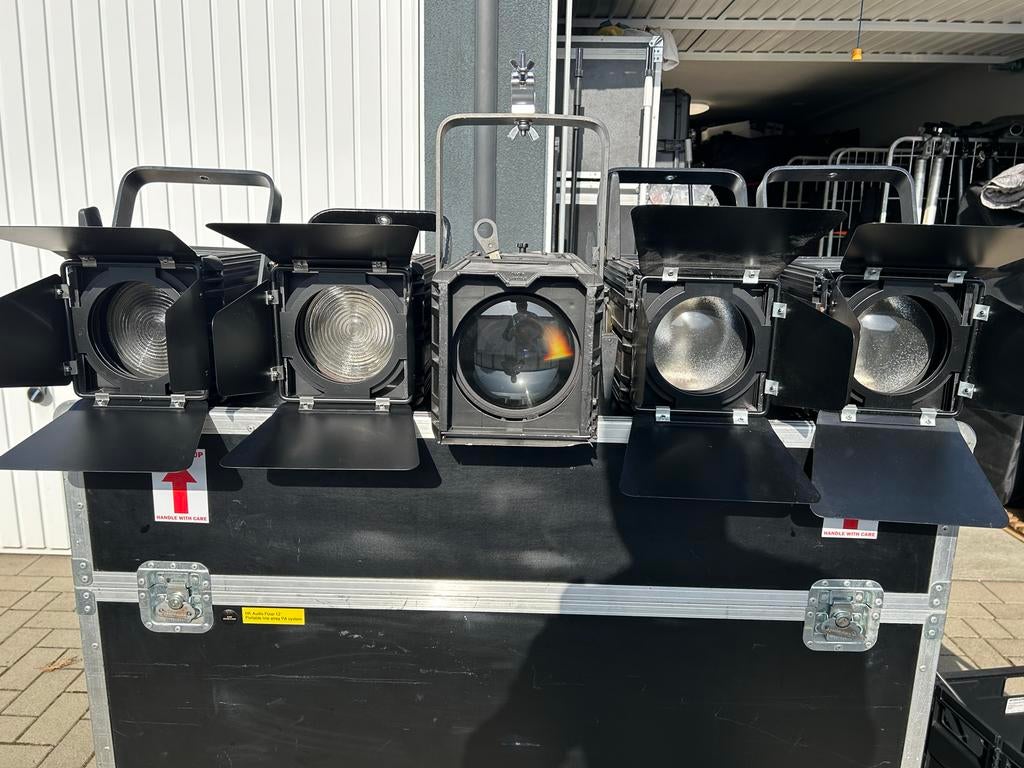 Koopje🔥Spotlight diverse theaterspots (set van 5), Ophalen of Verzenden, Gebruikt, Licht