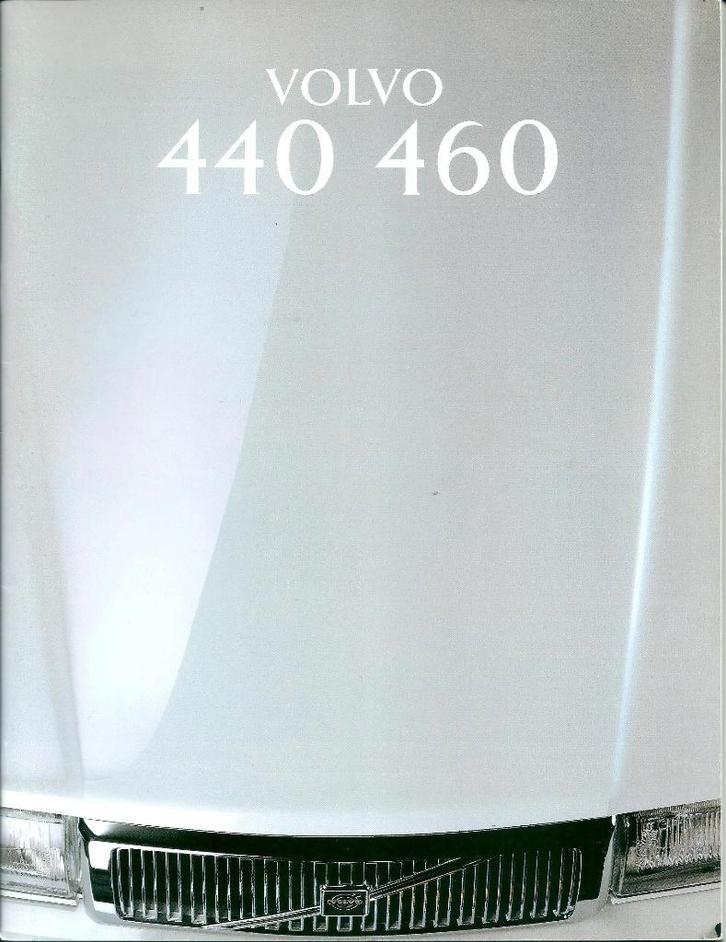 Brochure Volvo 440 en 460 1993, Boeken, Auto's | Folders en Tijdschriften, Gelezen, Volvo, Ophalen of Verzenden