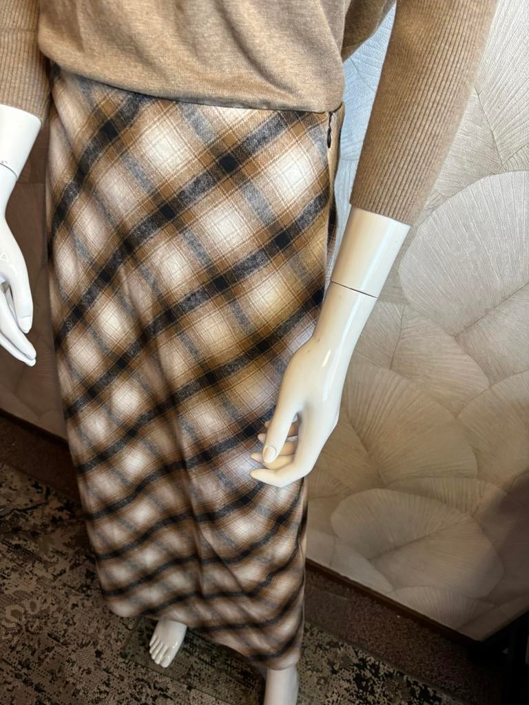 Stradivarius lange rok - Maat XL, Kleding | Dames, Rokken, Nieuw, Maat 46/48 (XL) of groter, Overige kleuren, Onder de knie, Verzenden