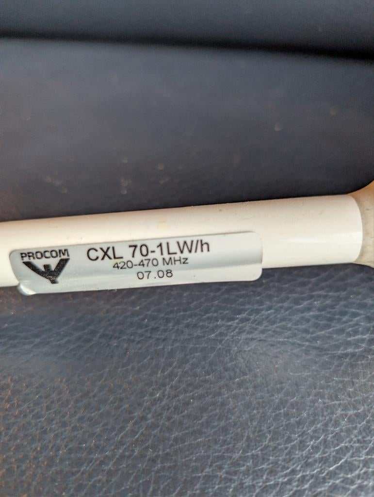 Procom CXL 70-1LW/h antenne, 420-470 MHz . Zeer nette staat, Telecommunicatie, Procom weg 1, Ophalen of Verzenden, Zo goed als nieuw