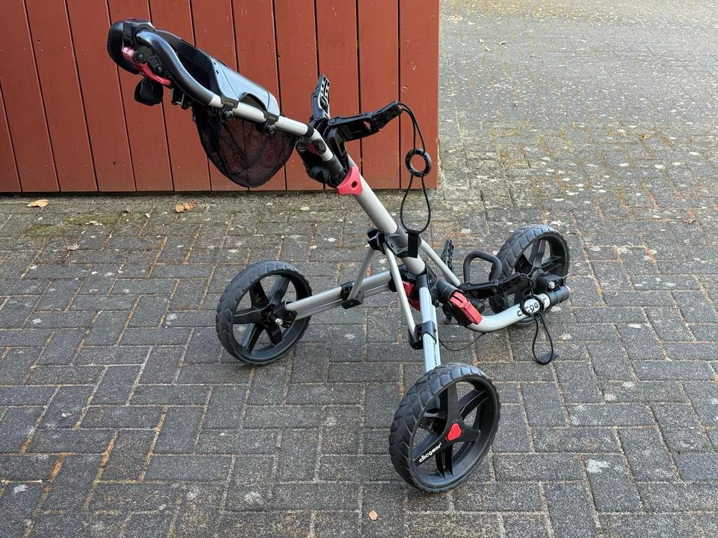 Clicgear 3.5 opvouwbaar golfkarretje, Ophalen of Verzenden, Gebruikt, Golfkar, Overige merken