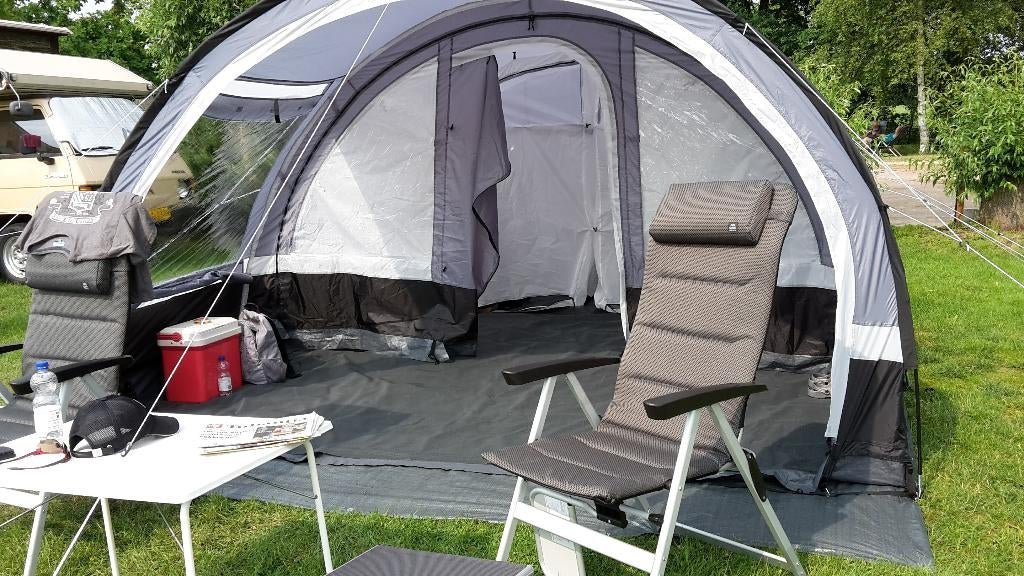 6 persoons tunneltent, Caravans en Kamperen, Tenten, Ophalen, Zo goed als nieuw, Tot en met 6