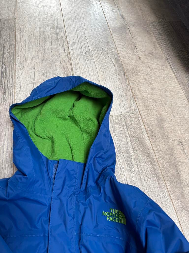 The North Face Shell Jas Blauw - Maat 7/8 jaar, Kinderen en Baby's, Kinderkleding | Overige, Ophalen of Verzenden, Nieuw, Jongen of Meisje