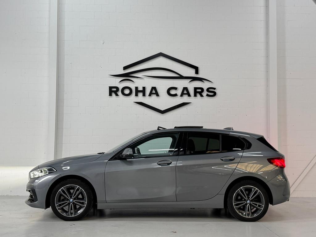 BMW 1-serie 118i HUD Led Keyless Memory leer, Auto's, 136 pk, Gebruikt, Lichtsensor, 3 cilinders