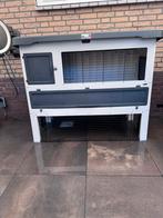 Ferplast konijnenhok  grandlodge plus 140, 110 cm of meer, Ophalen of Verzenden, Zo goed als nieuw, 90 cm of meer
