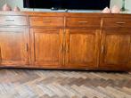 Dressoir indonesisch kersenhout, Ophalen, Met deur(en), Zo goed als nieuw, 200 cm of meer