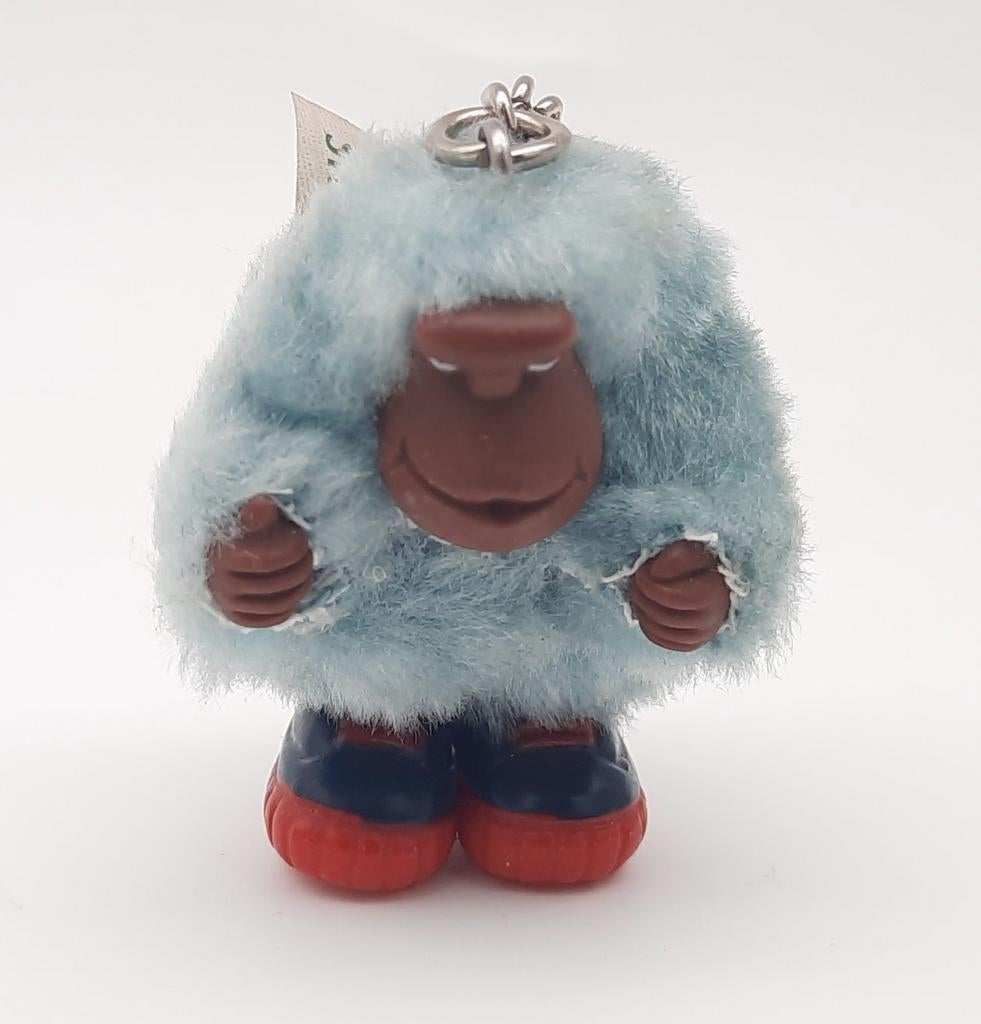 Kipling lichtblauw Aapje Sheila met gympen Sleutelhanger, Verzamelen, Ophalen of Verzenden, Gebruikt