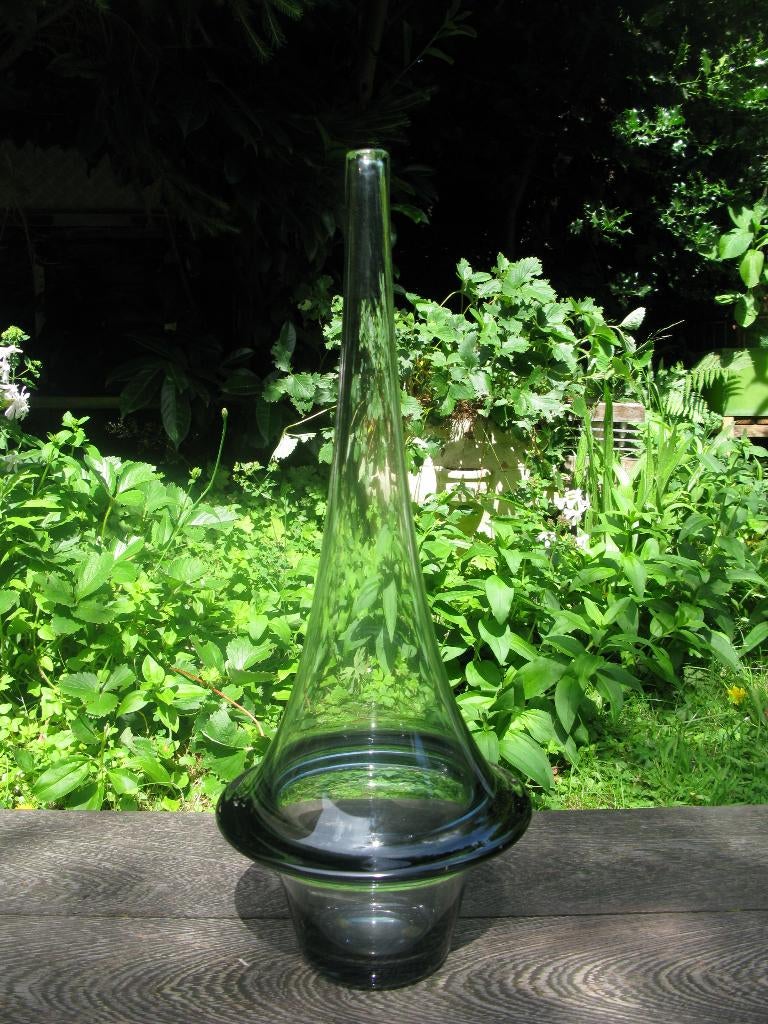 FLORIS MEYDAM LEERDAM VAAS/GLASOBJECT, Antiek en Kunst, Antiek | Glas en Kristal, Ophalen of Verzenden