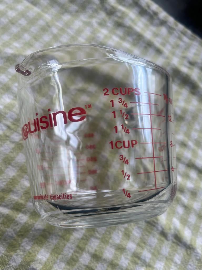 Glazen maatbeker, 0,5 liter, Arcuisine, Ophalen of Verzenden, Zo goed als nieuw