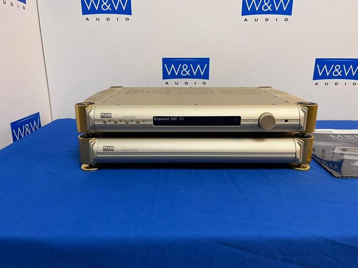 MSB Diamond DAC IV met Femto77 Galaxy Clock en Diamond Power, Audio, Tv en Foto, Converters, Gebruikt, Ophalen of Verzenden