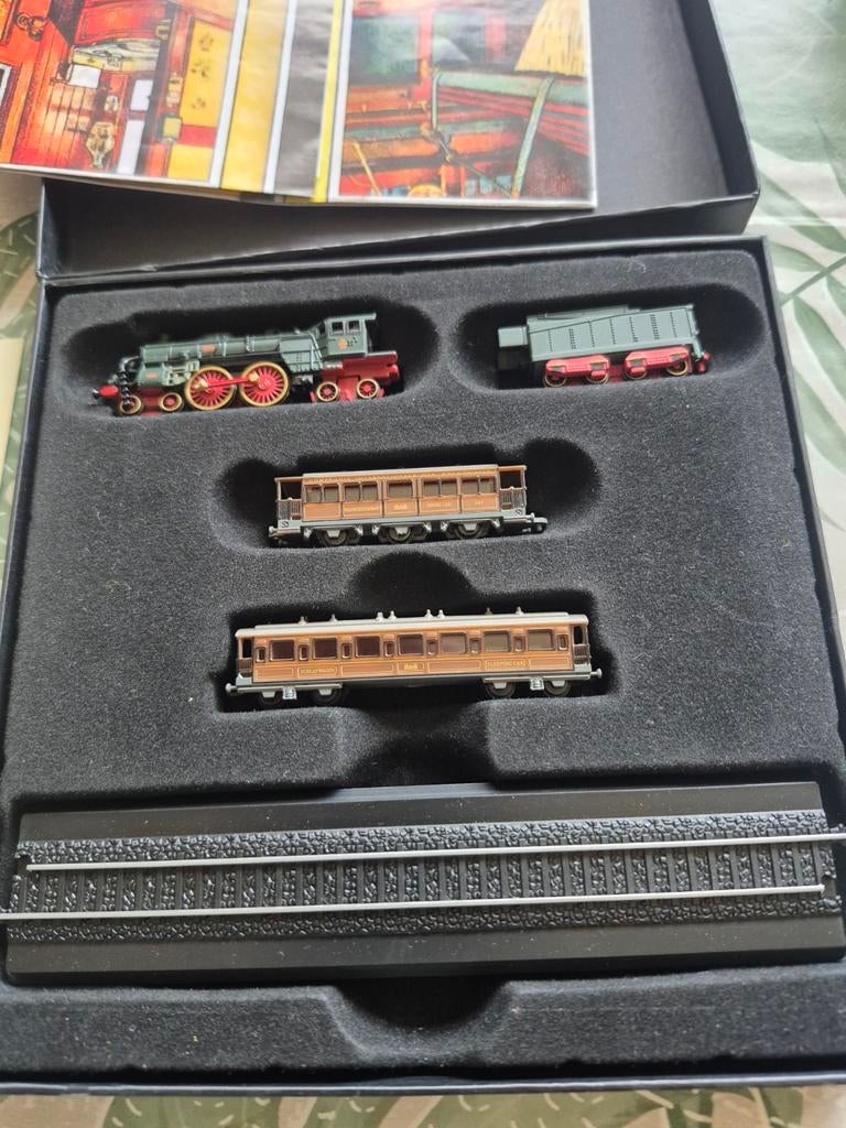 Minitrains 1/220 Oriënt-Express Treinset Atlas Collections, Hobby en Vrije tijd, Modeltreinen | H0, Ophalen of Verzenden