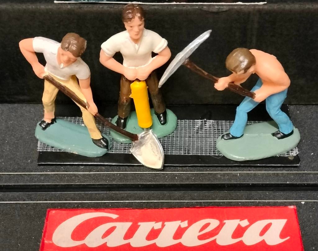 Carrera Transpo baanfiguren werklui baustelle art. nr.51656, Ophalen of Verzenden, Zo goed als nieuw, Elektrisch, Carrera