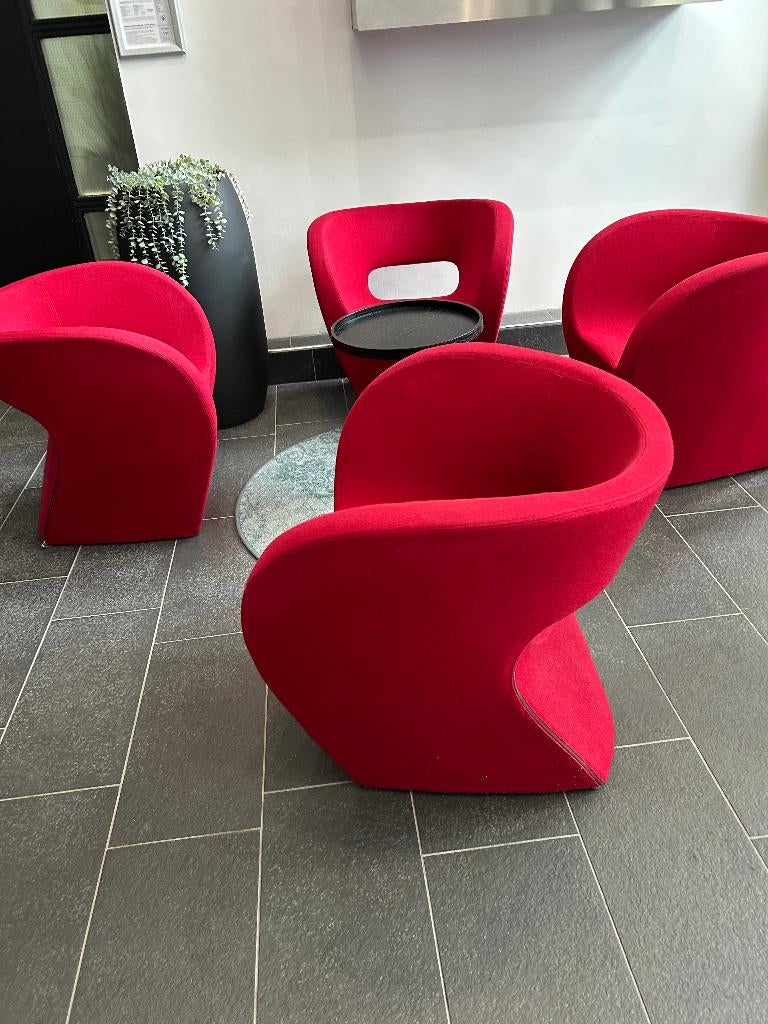 9 IZGS Moroso Victoria en Albert fauteuil stoel chair donker, Huis en Inrichting, 75 tot 100 cm, Ophalen of Verzenden, Zo goed als nieuw