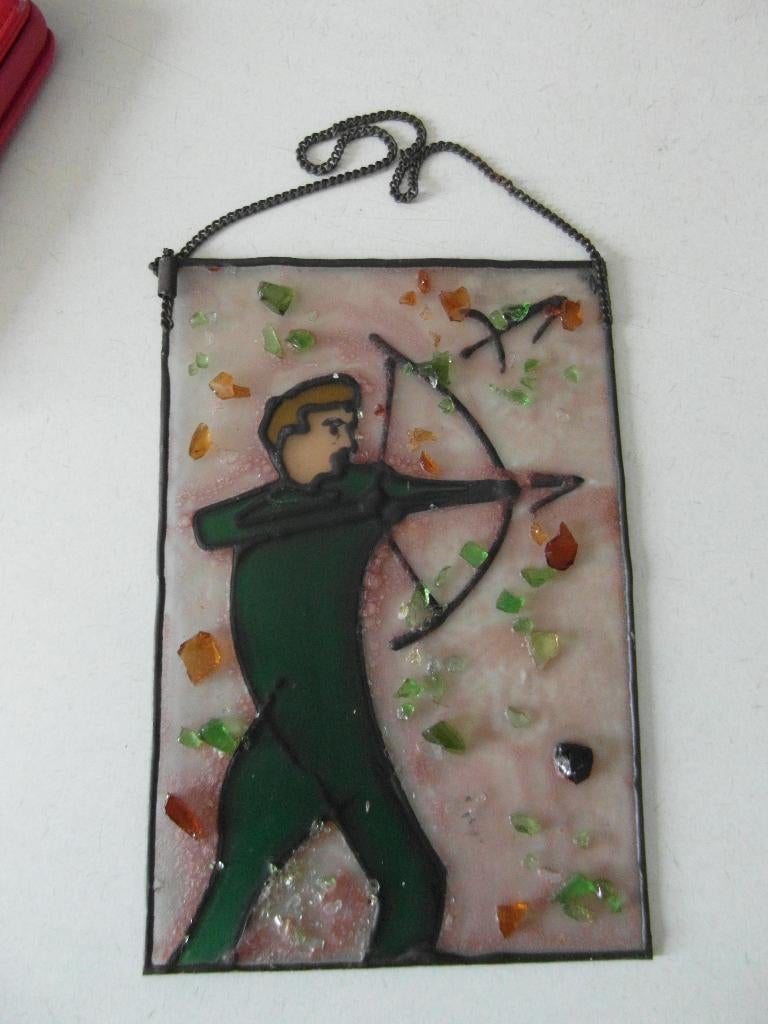 Glas in lood hanger, Ophalen of Verzenden