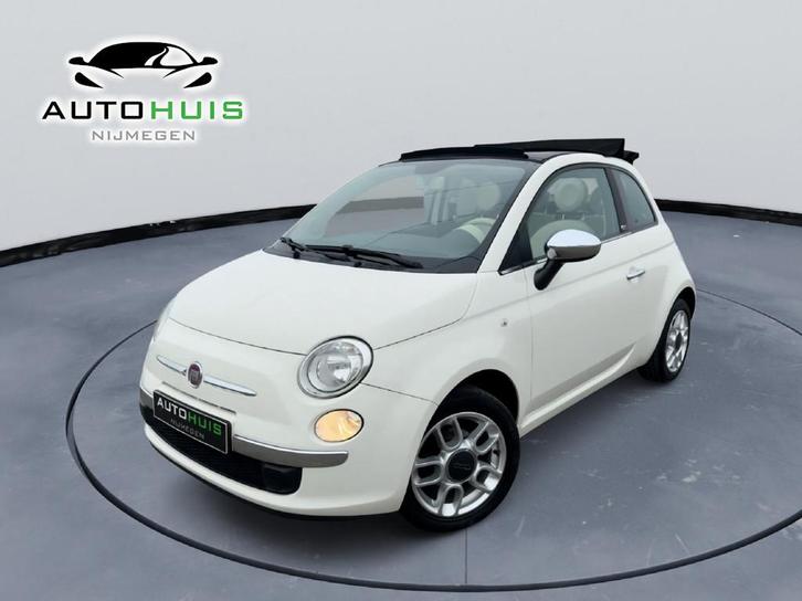 Fiat 500 C 1.2 Lounge Airco Lm velgen Zeer nette auto !, Auto's, Fiat, Bedrijf, Te koop, 500C, ABS, Airbags, Airconditioning, Bluetooth