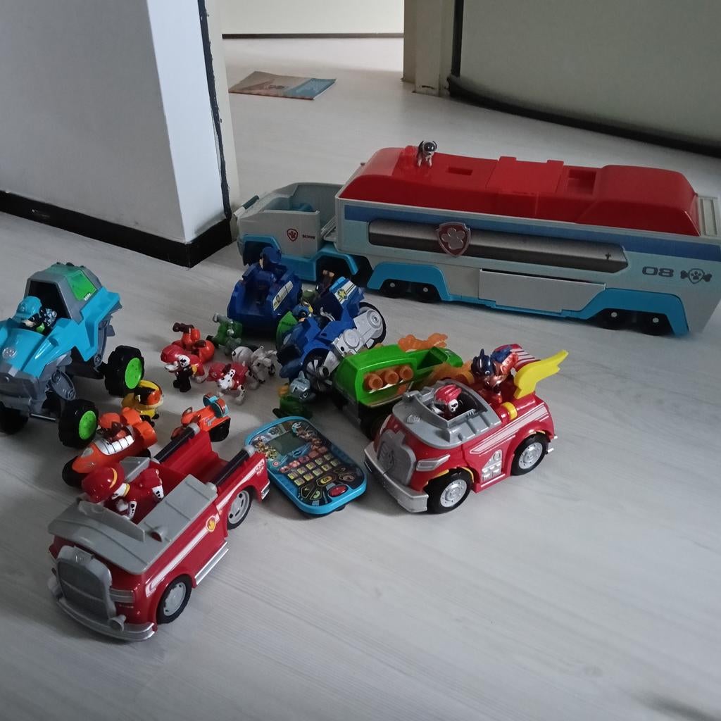 Paw Patrol, Ophalen