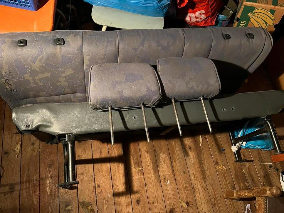 Dubbele Cabine Achterbank - Goede Staat, Ophalen, Gebruikt