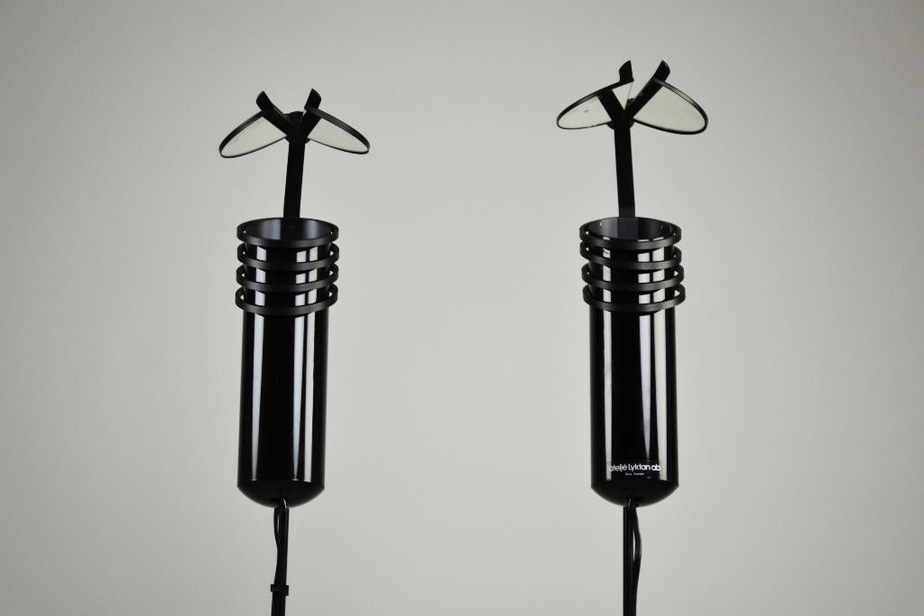 "Skarabé" vloerlamp - Ateljé Lyktan, Zweden, jaren 80, Huis en Inrichting, Lampen | Vloerlampen, Gebruikt, Ophalen of Verzenden