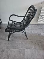 rotan stoel, Ophalen, Gebruikt, Zwart, Riet of Rotan