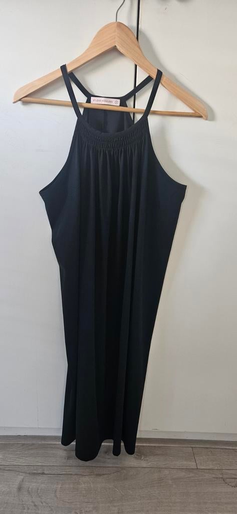 Studio Anneloes zomerjurk, zwart, maat M, weinig gedragen, Kleding | Dames, Jurken, Maat 38/40 (M), Zwart, Ophalen of Verzenden