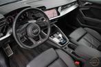 Audi A3 35 TFSI PANO S LINE LEDER CAMERA ELEKTRISCHE STOELEN, Stof, Gebruikt, 4 cilinders, 150 pk