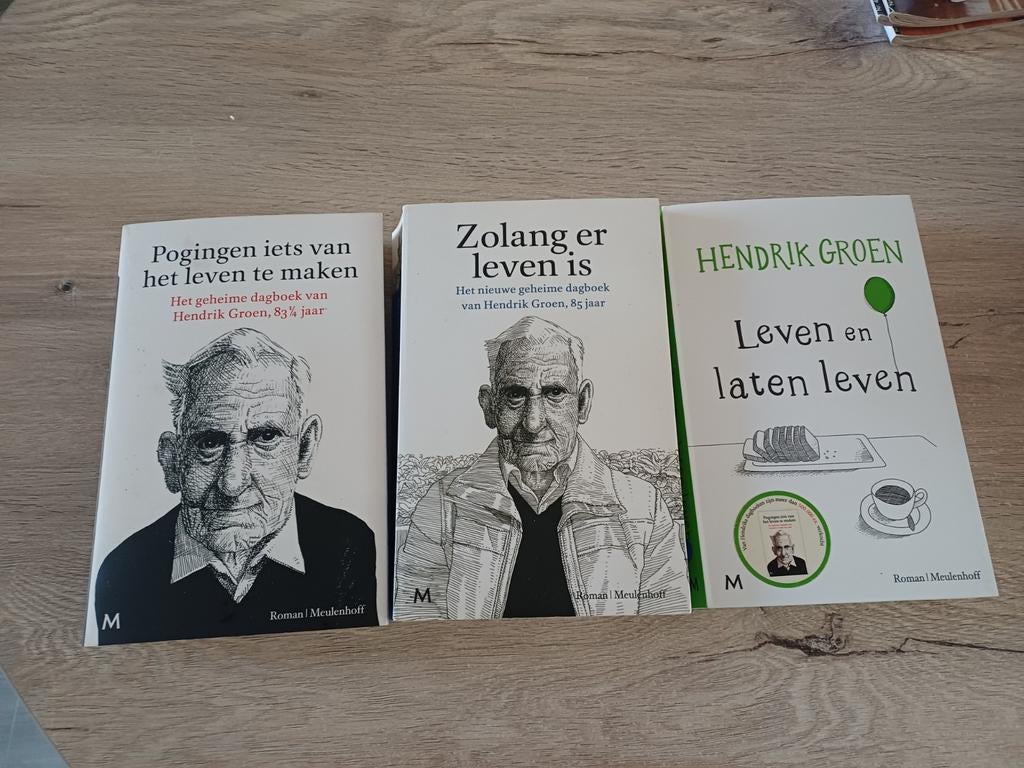 Het geheime dagboek van Hendrik Groen / 3 boeken, Ophalen of Verzenden, Zo goed als nieuw