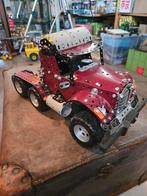 Meccano Modelbouw Truck - Rood, Overige merken, Verzenden, 1:32 tot 1:50, Zo goed als nieuw