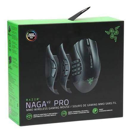 Razer Naga V2 Pro, Computers en Software, Muizen, Zo goed als nieuw, Muis, Rechtshandig, Draadloos, Ergonomisch, Gaming muis, Ophalen of Verzenden