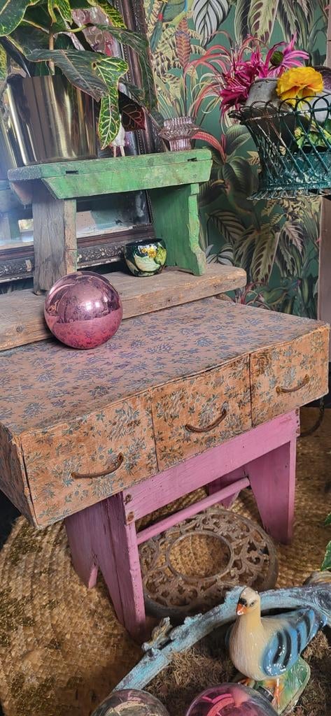 Mega grote stoffen doos met laden, Ophalen of Verzenden