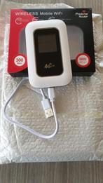 Draagbare 4G LTE met LCD Scherm Mobiele MiFi Router 300Mbps, Ophalen of Verzenden, Zo goed als nieuw