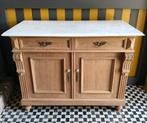 Commode dressoir met marmeren blad, Ophalen, Gebruikt, 50 tot 75 cm, 100 tot 150 cm