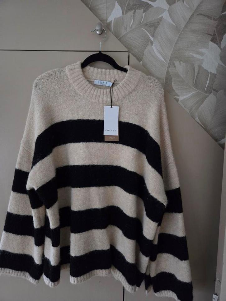 COSTES..warme trui...MAAT XXL VALT RUIM...1 MAAL GEDRAGEN!, Kleding | Dames, Grote Maten, Zo goed als nieuw, Trui of Vest, Zwart