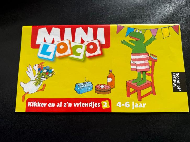 Mini Loco Kikker en al z'n vriendjes 2 (4-6 jaar), Kinderen en Baby's, Speelgoed | Educatief en Creatief, Gebruikt, Taal en Lezen