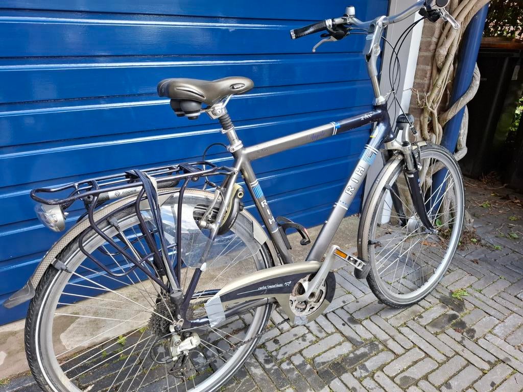 RIH Z-800  herenfiets - Comfortabel en betrouwbaar, Overige merken, Gebruikt, Velgrem, Versnellingen