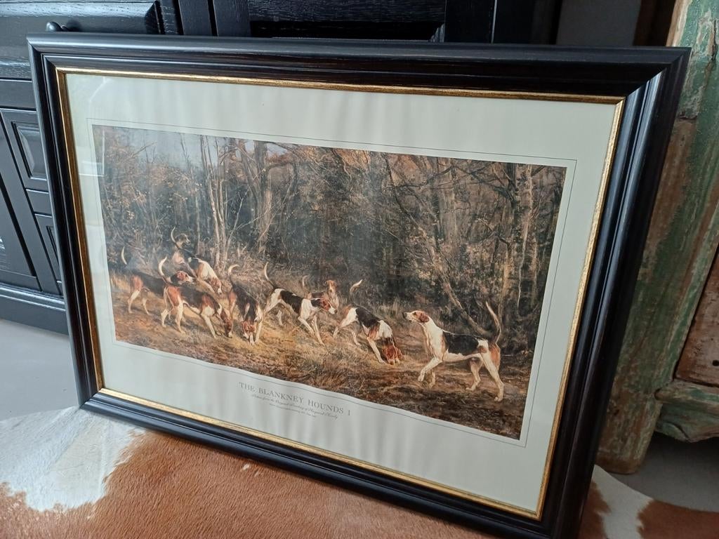 Klassieke print in lijst, 60 x 80 cm, Ophalen