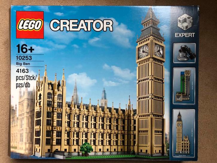 Lego creator expert Big Ben 10253, Kinderen en Baby's, Speelgoed | Duplo en Lego, Zo goed als nieuw, Ophalen