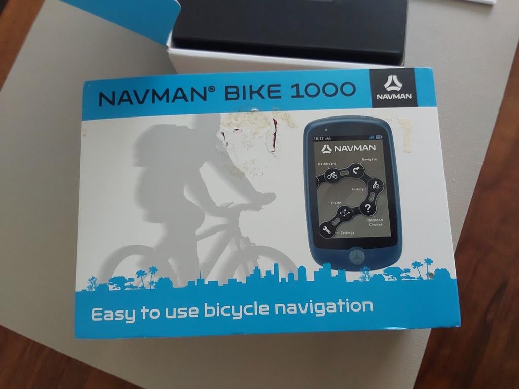 Navman Fiets Navigatie Compleet, Ophalen of Verzenden, Waterdicht, Gebruikt