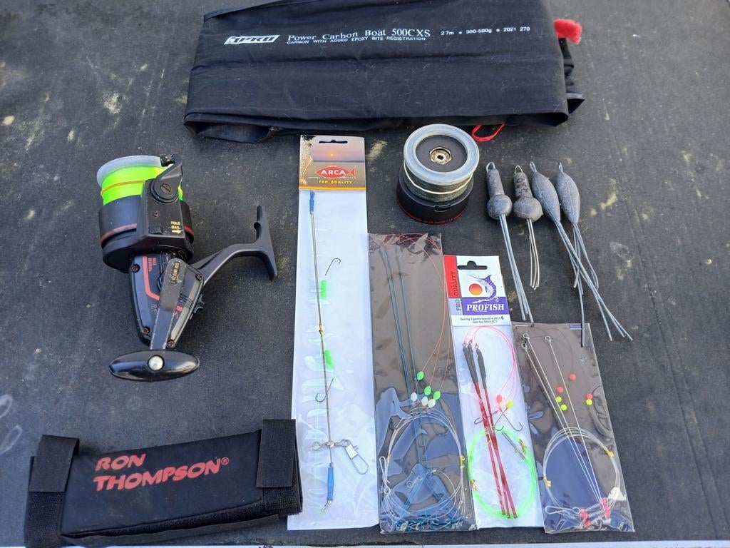 Boot set Compleet, Watersport en Boten, Hengelsport | Zeevissen, Ophalen, Gebruikt, Complete set