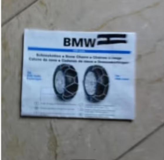 Sneeuw kettingen voor BMW 205/65-15, Auto diversen, Sneeuwkettingen, Ophalen of Verzenden, Zo goed als nieuw