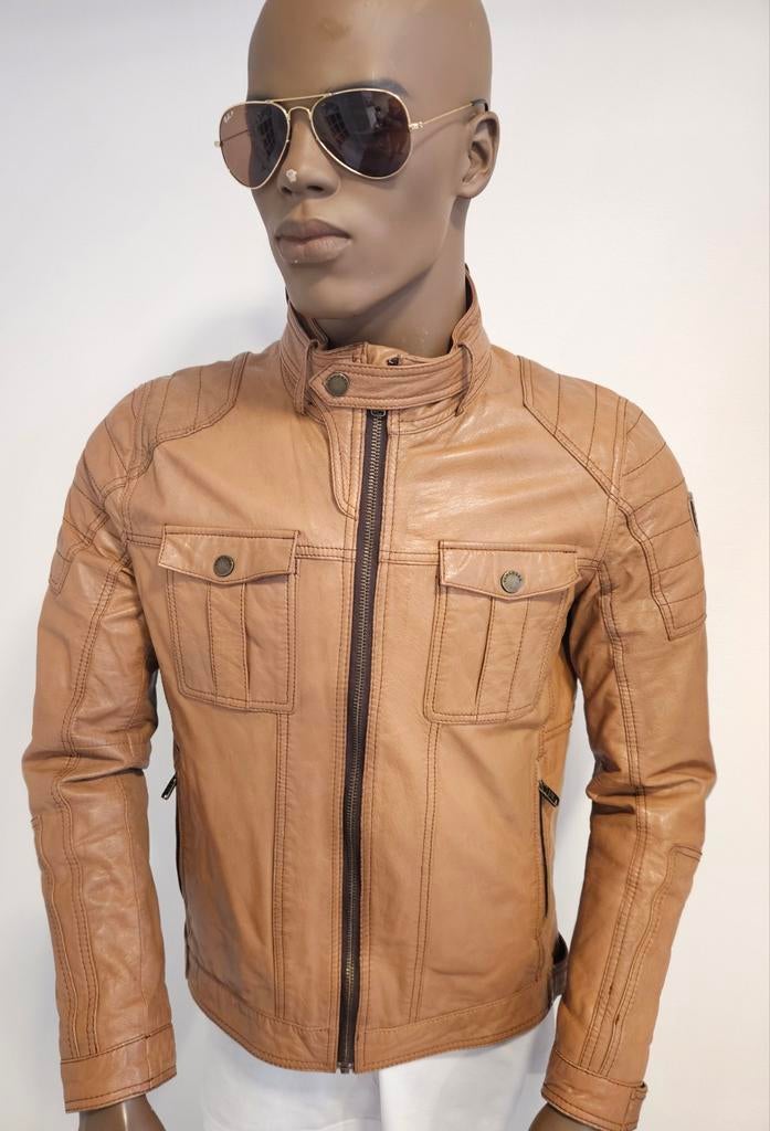 Vanguard /PME bikermodel geiten leren tussen jas (M ), Overige kleuren, Maat 48/50 (M), ., Ophalen of Verzenden