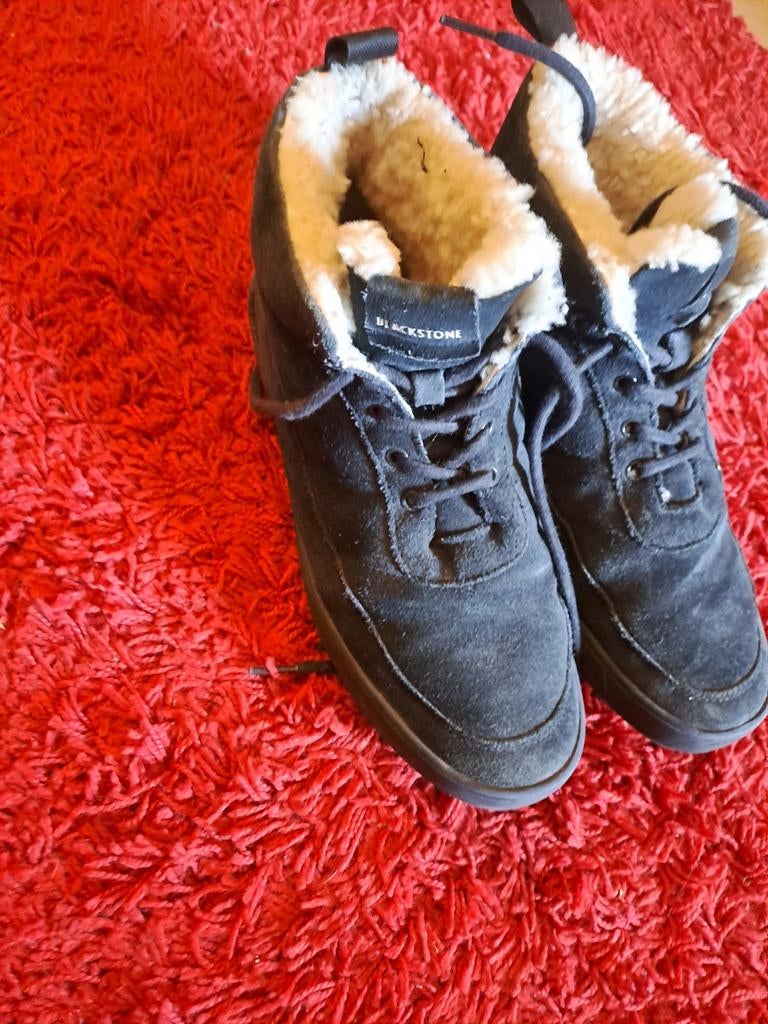 Blackstone gevoerde sneakers maat 41, Zwart, Ophalen of Verzenden, Sneakers of Gympen, Blackstone